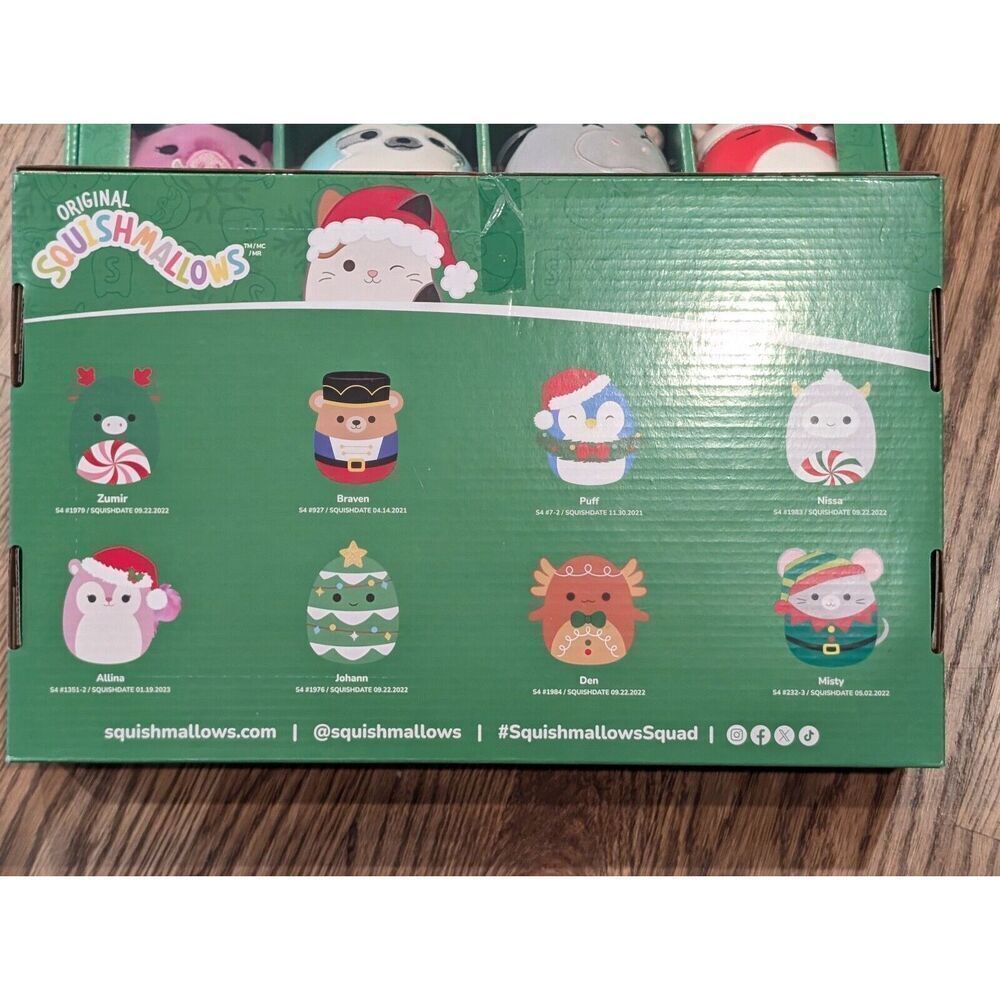 SQUISHMALLOWS Ornaments | 24 Pack | Collectible Holiday Gift NEW! 2024 Christmas - Picture 4 of 10